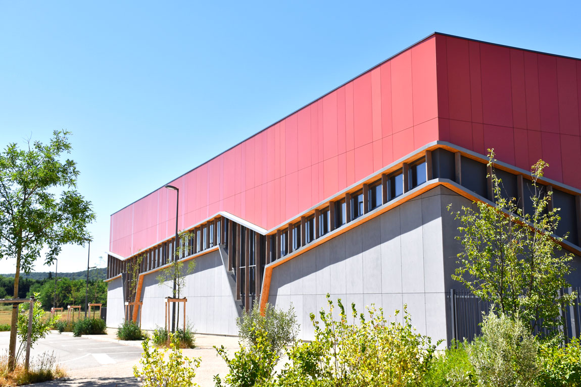 Construction d&rsquo;une salle d&rsquo;évolution sportive pour le collège – Beaumont-lès-Valence (26)