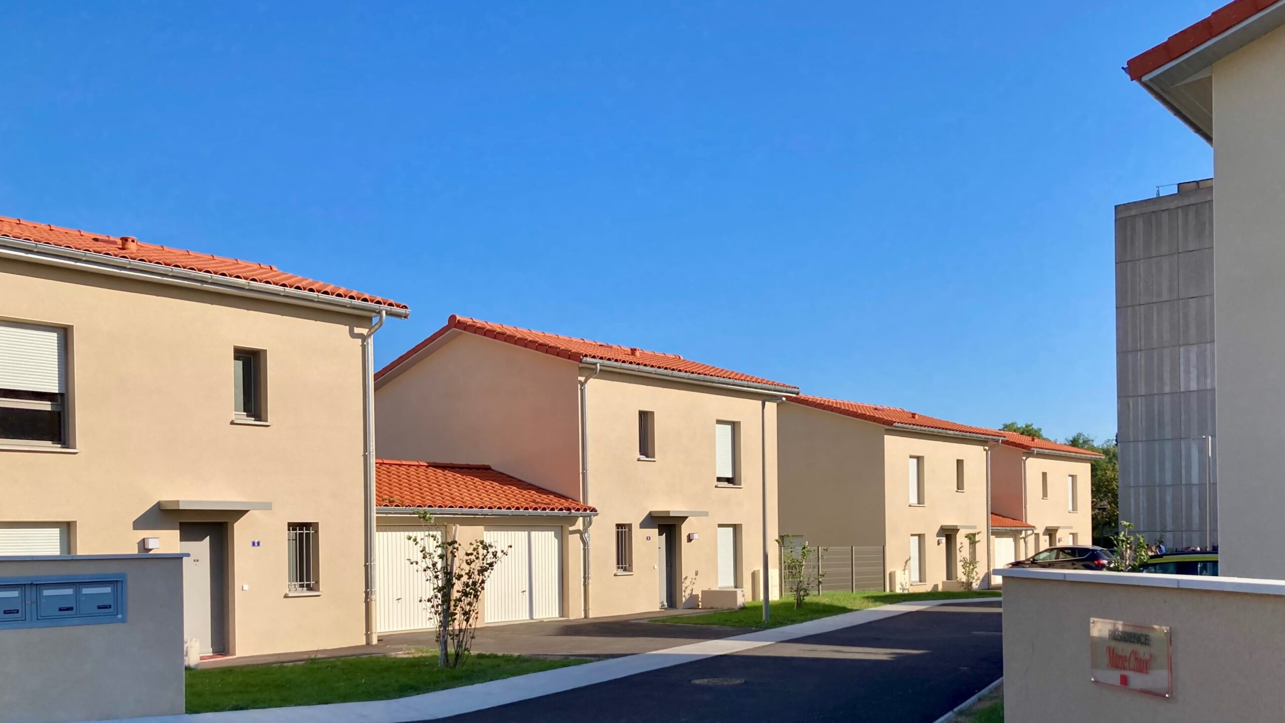 10 logements individuels « Résidence Marie Chaix » – Bourg de Péage (26)
